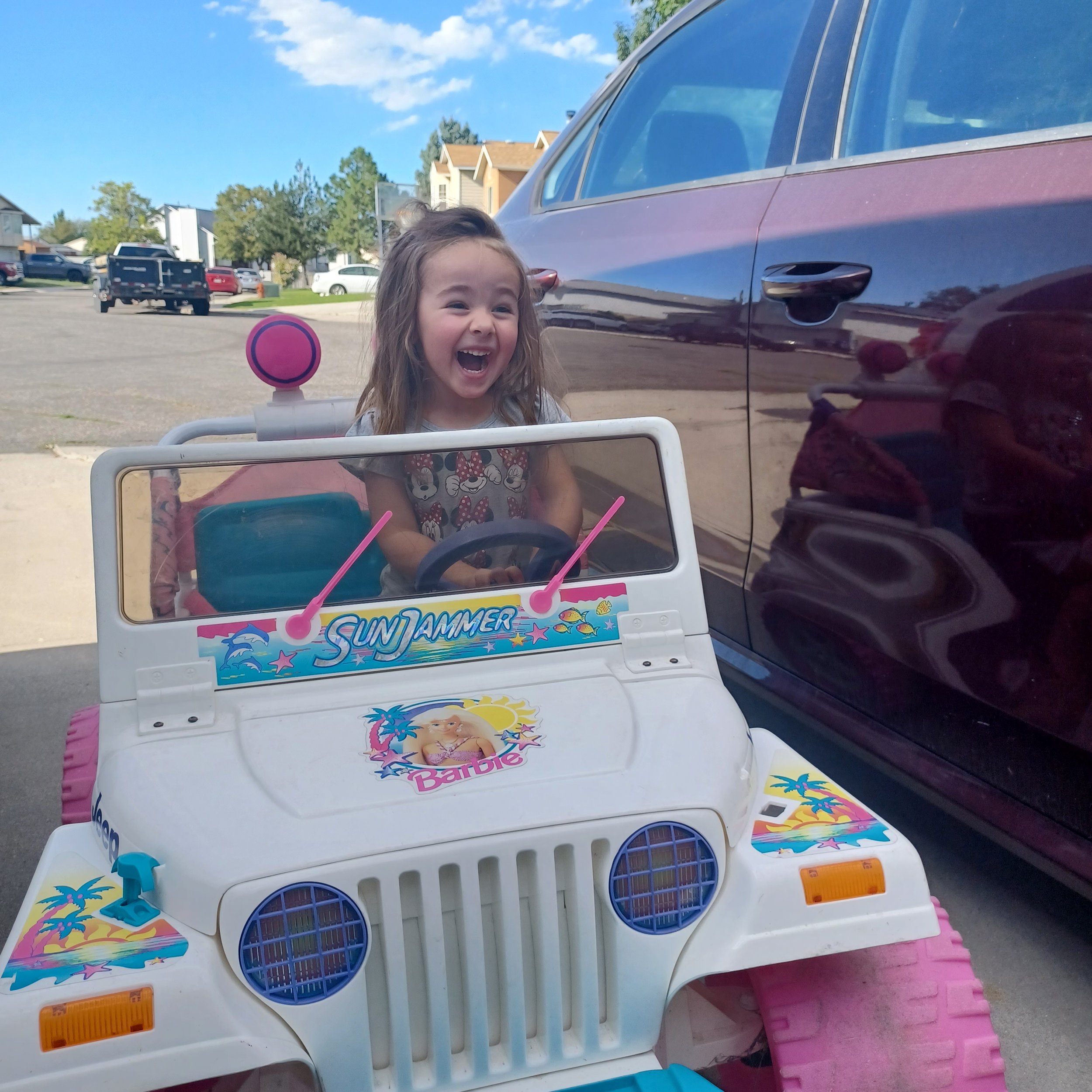 Barbie jeep