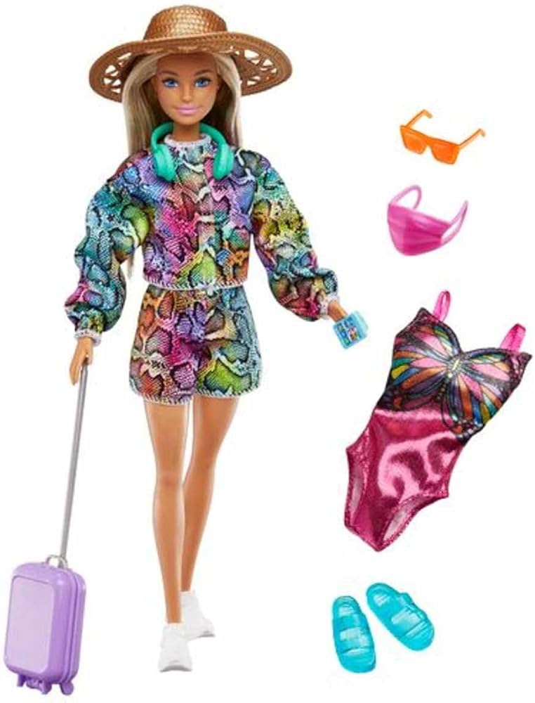 Holiday Barbie Accessories Set