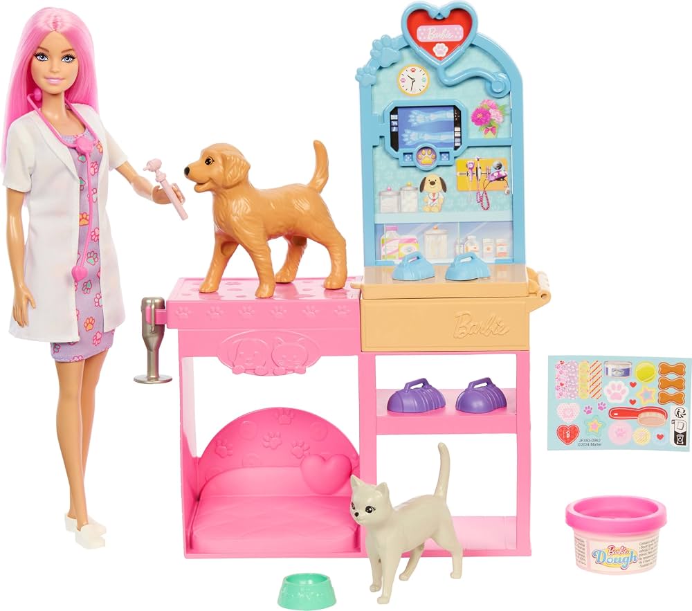 Barbie Veterinarian Clinic Tools