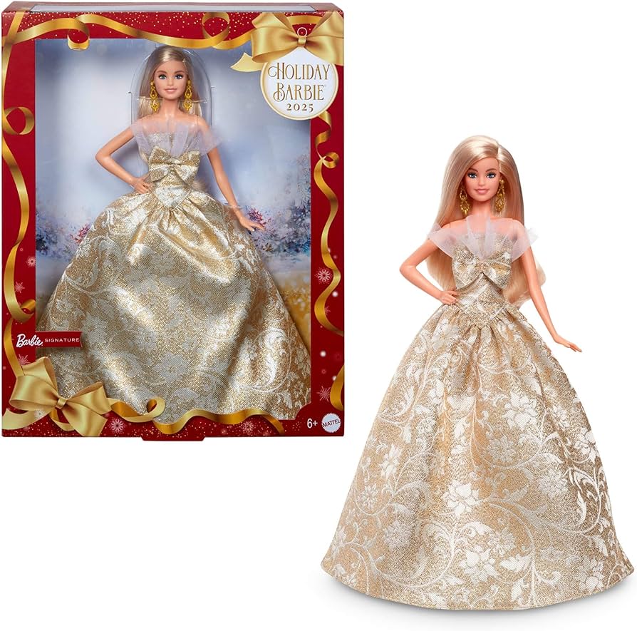 Barbie Holiday Doll 2025 Blonde Edition