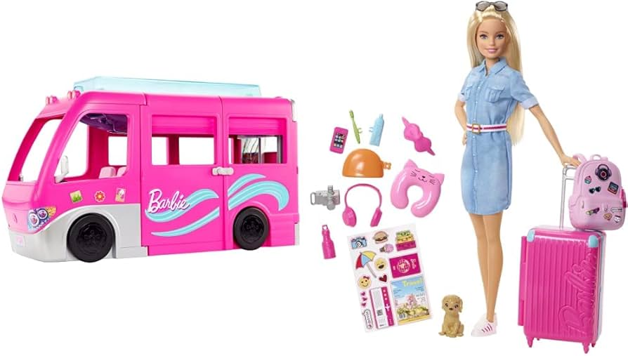 Barbie Travel Trailer