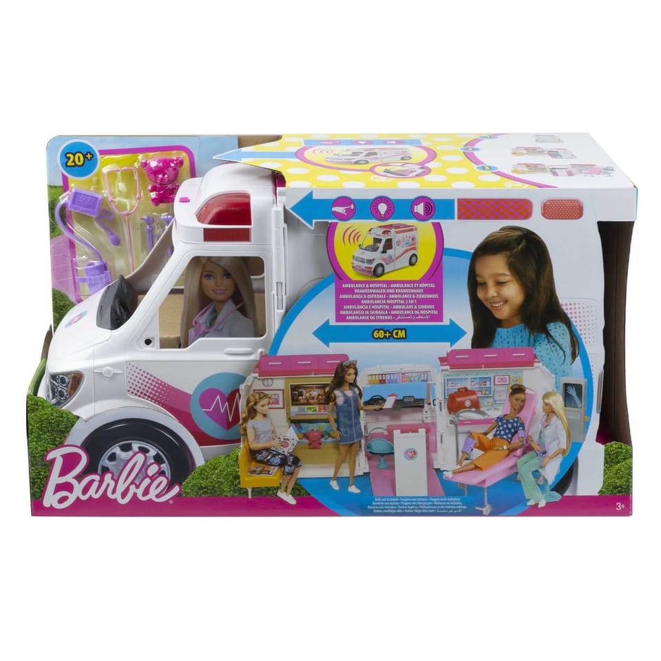 Play Pretend Doctor: A Comprehensive Review of the Barbie Ambulance Set