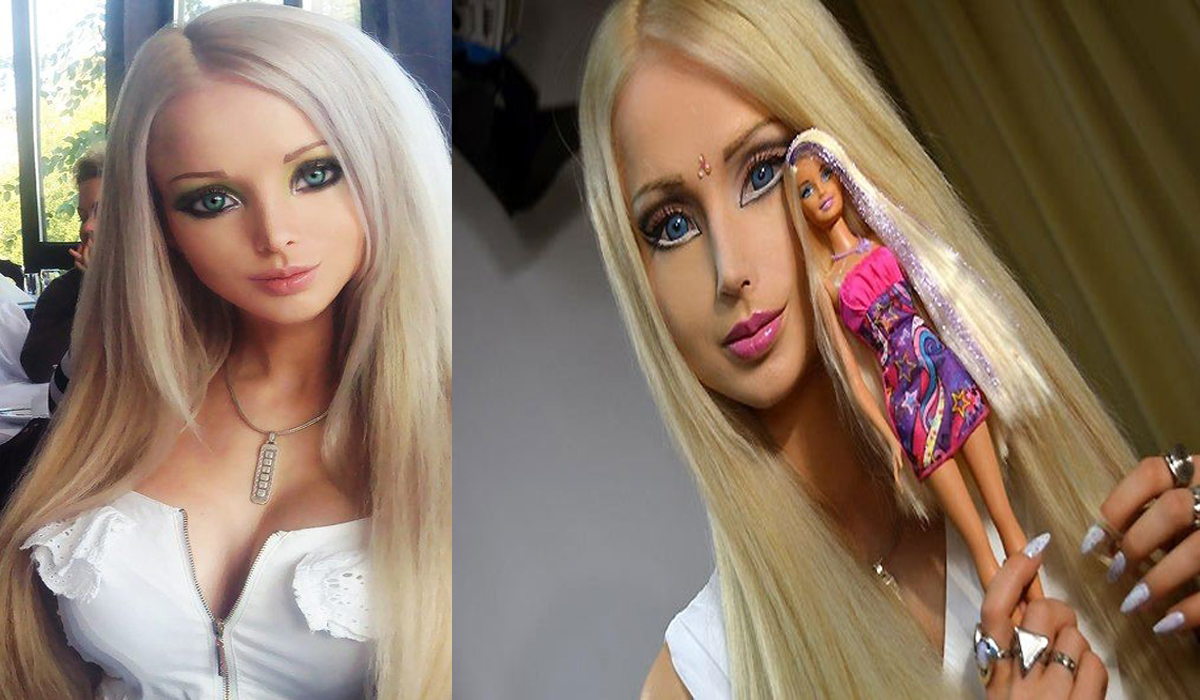 Valeria Lukyanova, the real-life Barbie from Ukraine
